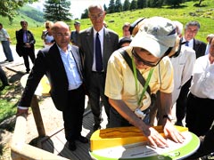 Inauguration du sentier du Lauzanier